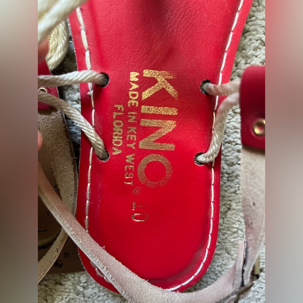 Kino red sandal - Picture 4 of 4